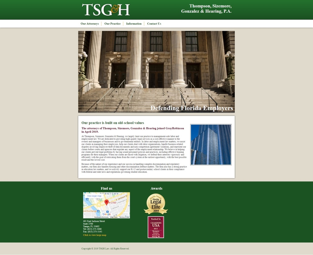 TSG&H full page